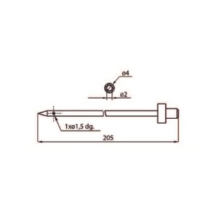 Lutetia L205 Injector Needles